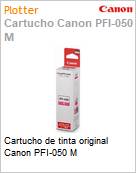 Cartucho de tinta original Canon PFI-050 M (Figura somente ilustrativa, no representa o produto real)